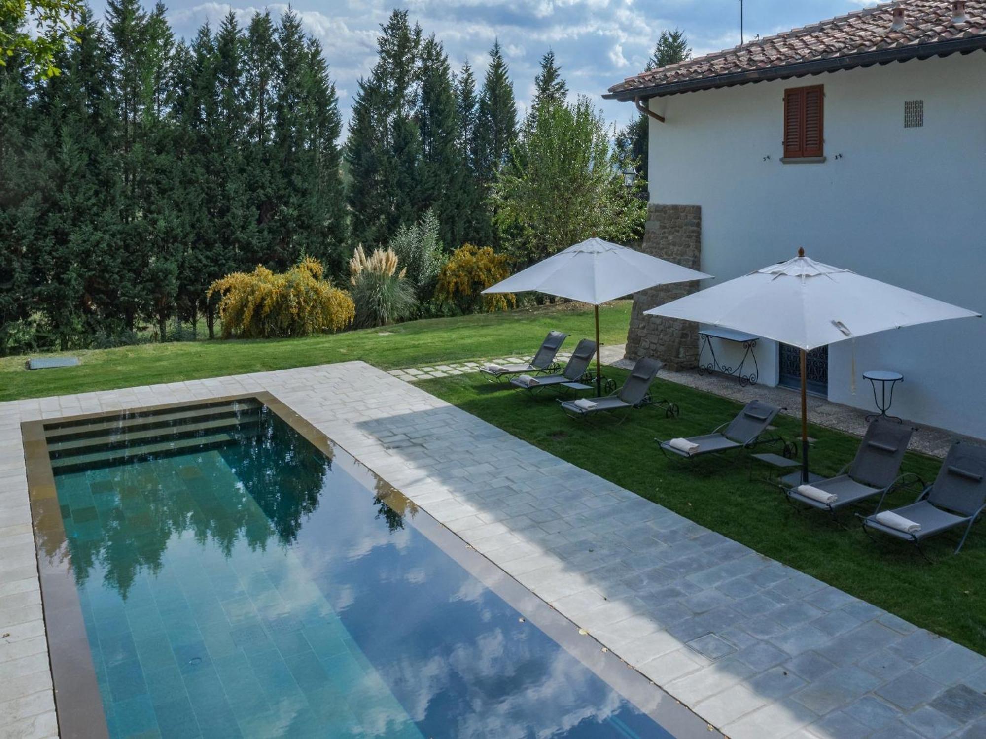Restful Holiday Home In Reggello With Swimming Pool Exterior photo