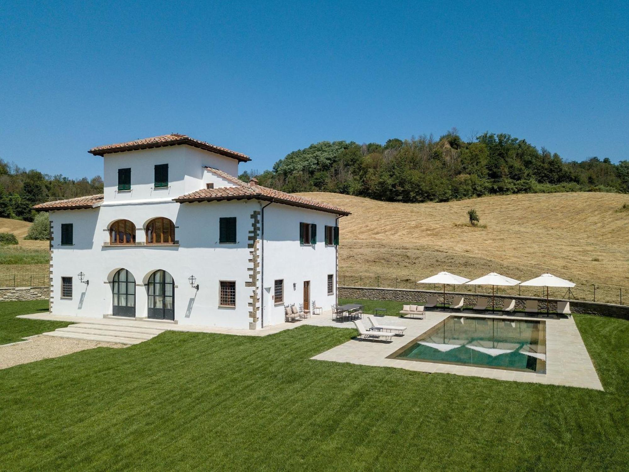 Restful Holiday Home In Reggello With Swimming Pool Exterior photo
